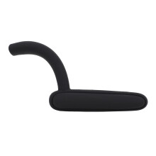 Capa protetora de silicone para maçaneta de porta, marrom.