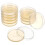 Piastre di Petri con agar nutritivo, 70 mm, 10 pezzi 1