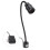 Lámpara LED de cuello de cisne de 7 W con base magnética. 1
