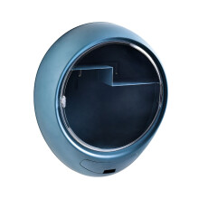 Ovale make-up opbergdoos voor wandmontage van ABS