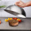 Stainless Steel Hamburger Patty Maker with Beech Handle and 4