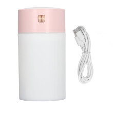 Umidificatore portatile a nebulizzazione fredda da 300 ml con luce colorata