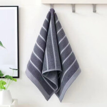 Serviette de toilette en coton premium 33 x 71 cm avec boucle de suspension