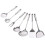 Masteelf stainless steel kitchen utensil set 7 pieces 5