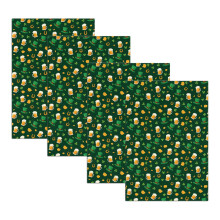 Lot de 4 torchons de cuisine en microfibre 45,7 x 66 cm