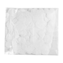 1,5 cm valkoiset paperikonfettiympyrät 10 g