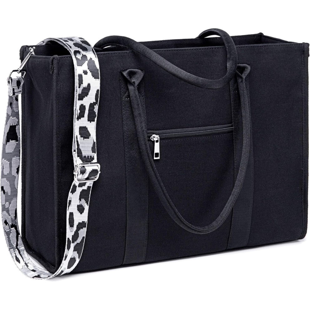 Women's Canvas Laptop Tote Bag Â 15.6 Inch 9058772284709