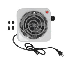 Cuisinière électrique 1000 W en acier inoxydable, prise américaine