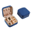 Tragbare Schmuckschatulle aus Samt DarkBlue 1