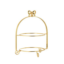 Suporte de metal para cupcakes de dois andares