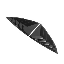 Glänzendes schwarzes ABS-Hinteres Fensterrollo-Abdeckteil für 3/Y