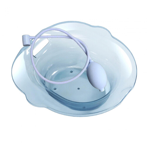 Sitz Bath Basin for Toilet Blue Universal Fit