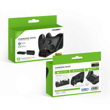 Trealamh Muirir Xbox Series X/S le Duga Dúbailte agus 2 Cheallraí