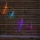 Samuel Alexander 6.9m Icicle Christmas Chaser Lights with 72 Rainbow LEDs 6