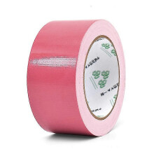 (Pink) Waterproof Sticky Adhesive Cloth Duct Tape