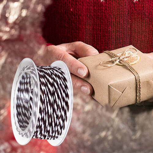 Christmas ball gift box with red hand rope decoration 1