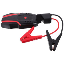 Carregador portátil de bateria para carro com lanterna LED