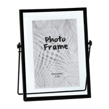 Cadre photo en verre et métal à faire soi-même avec des fleurs séchées – 4