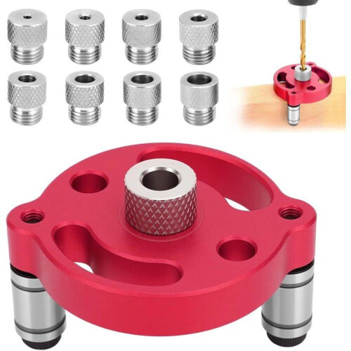Vertikal borrguide – 3–10 mm hylsor, mittmarkering för lövträ. 2