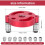 Vertikal borrguide – 3–10 mm hylsor, mittmarkering för lövträ. 4
