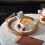 Round rattan serving tray with handles 12-inch 3