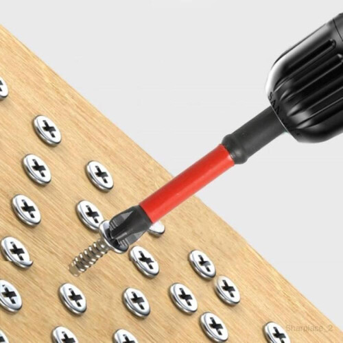 Non-slip tip, multi-colored drill bit, screwdriver bit 1