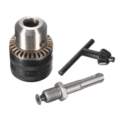 Bohrfutter-Adapterset aus Stahl, 3-teilig