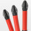 Non-slip tip, multi-colored drill bit, screwdriver bit 5