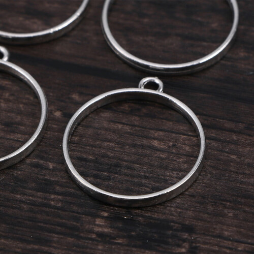 Lixi open-back bezel pendant blank frame for UV resin 1