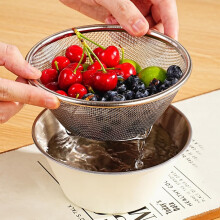 Mini passoire et bol mélangeur en acier inoxydable 304