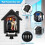 Key box - Wall-mounted - 4-digit code - 2 emergency keys - Black 2