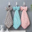 Hand Towels with Hanging Loop Brown Soft Absorbent 3