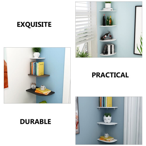 Hoekplank display wandmontage 6 stuks 2