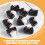 Japanska snacksmodeller mini risbollsdekorationer 4 st 3