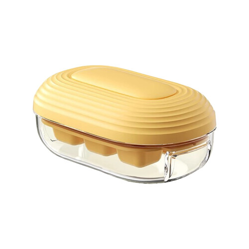 Forma de gelo natalina com armazenamento automático e 6 cavidades. 1