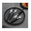 Σετ 12 επιτραπέζιων πιρουνιών από ανοξείδωτο ατσάλι με γυαλισμένες μαύρε 5