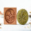 Carved Wooden Gingerbread Mold 3D Baking Stamp Set with 5
