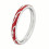 Sterling Silber Ring mit roter Emaille 3