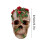 Halloween skull ornaments resin horror decoration set 2