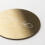 Ensemble de 4 sous-verres en acier inoxydable plaqué or 6