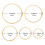 Hand Embroidery Kit for Beginners with 50 Threads Tools and 5