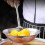 Stainless Steel Strainer Skimmer Ladle with Long Handle 3