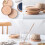 Natural Wood Coaster 8.8 cm Round 3