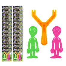 The Magic Toy Shop Alien Catapult Slingshot Stretchy Toys Kids Party Bag Boys Stocking Filler x24