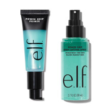 e.l.f. Power Grip Primer & Power Grip Setting Spray Duo, Hydrating Face Primer & Ultra Fine Mist, Creates A Dewy Finish, Vegan & Cruelty-Free