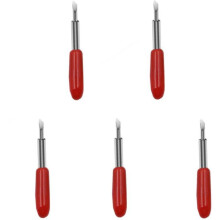 5-teiliges Schneidemesser-Set, Winkel 45, kompatibel mit Vinylrot, 23,5 x 1,95 cm, Plotter