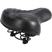 Bicycle Saddle - Ergonomic - Black - Waterproof PU - 25x20cm - Optimal Comfort