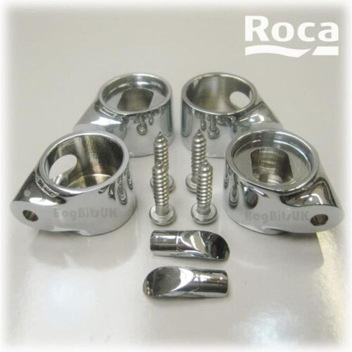 Roca-Kit Elements Soft-Close Scharnier (Coat) Messing Kit