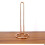 Kitchen Roll Holder - Stainless Steel - Rose Gold - Vertical - Compact 1