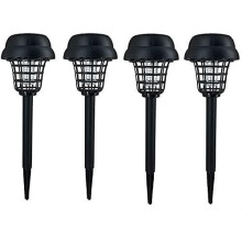Solarbetriebene Mückenschutz-Gartenleuchten – H2303 – 4er-Pack – Solar-LED – Elektrisches Mückenschutzgitter